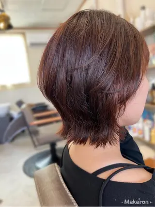 ミディアム hair works raptureのヘアスタイル