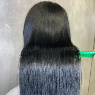 ロング カラー ツバサ 髪質改善のヘアスタイル