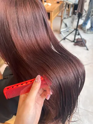 ロング カラー cloe所属・吉田 萌のヘアスタイル