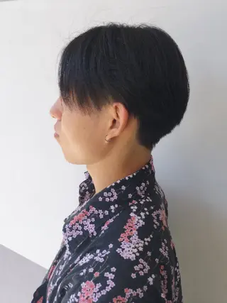 ショート メンズ lafit  中川 天のヘアスタイル