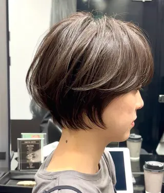 ショート HARUKI  MINATO Japan広島紙屋町店所属・hmj紙屋町店 脊戸智志のヘアスタイル