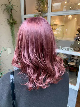 ミディアム カラー 店長担当🌟 矢吹ガブリエル🌟のヘアスタイル