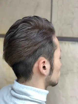 ショート カラー メンズ 髪質改善 MAKIのヘアスタイル