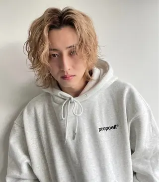 ショート カラー メンズ 【F.O.F】大野航 似合わせカットカラーのヘアスタイル