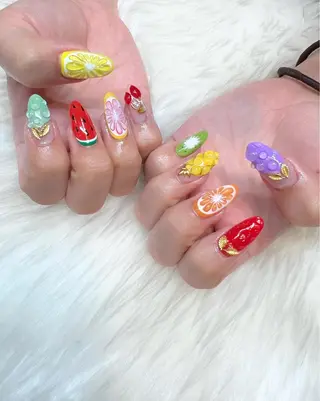 ネイル glow_ nailのネイルデザイン
