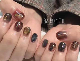 ネイル 沖縄市ネイルサロン エメラルドアイルのネイルデザイン