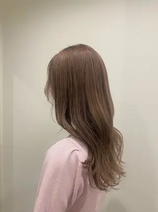 ミディアム カラー 🍑 モモカ🍑のヘアスタイル