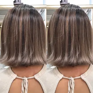 ショート カラー ヘアアレンジ BANK'S hair所属・💐ケラチン 髪質改善寺坂雄飛💐のヘアスタイル