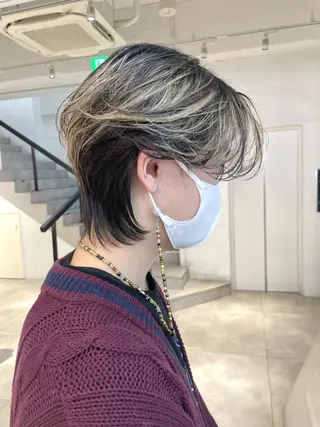 カラー メンズ 🇰🇷カルマパーマ kaito🇰🇷のヘアスタイル