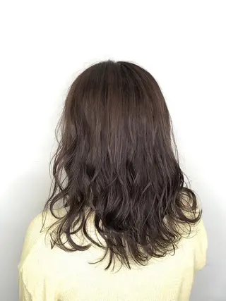 ミディアム カラー brace今里店店長 加井直樹のヘアスタイル