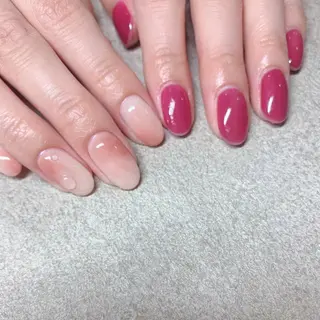 カラー ネイル Cozy_ ilumのネイルデザイン