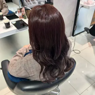 ロング カラー ちさと/メンズ ショート/縮毛矯正のヘアスタイル