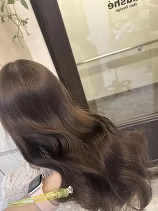 ロング カラー 🦄🫧‪透明感 絹髪特化🫧🍓のヘアスタイル