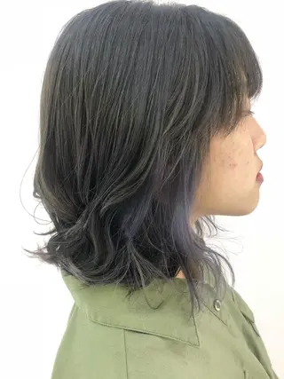 カラー 茅ヶ崎/ハイライト/ ハイトーン/関口実華のヘアスタイル