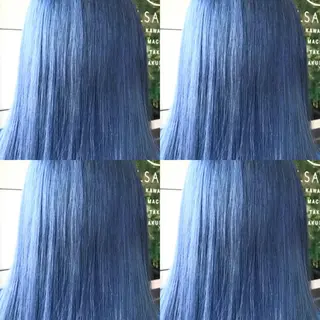 ミディアム カラー Hanna by W_SALONのヘアスタイル