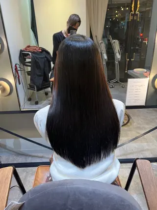 ロング 髪質改善ストレート Kantaのヘアスタイル