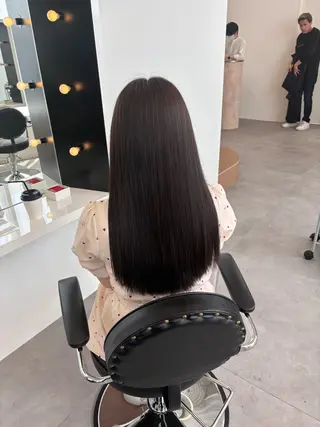 ロング しゅういち/赤み消し カラー特化のヘアスタイル