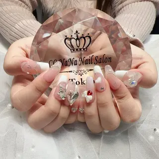 ネイル 💎CC・NaNa 韓国風ネイル🌙Cのネイルデザイン