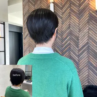 ショート EMANONシェアサロン吉祥寺東急裏店所属・黒崎 勝巳のヘアスタイル