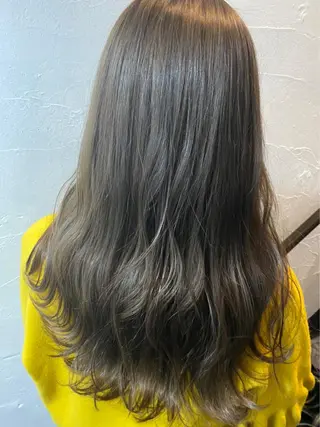 ロング Sherry大国町所属・髪質改善×縮毛矯正 ×艶カラーNAOのヘアスタイル
