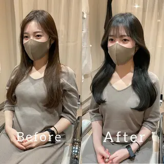 ロング LOMA🇰🇷 銀座クボタのヘアスタイル