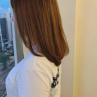ミディアム ボブウルフ／ボブ Satsuki【名駅のヘアスタイル
