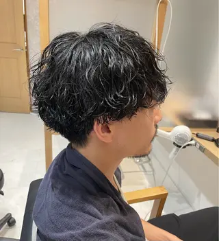 パーマ メンズ kiona所属・守屋裕太/カット /パーマ/カラーのヘアスタイル