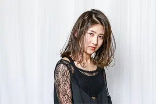 ミディアム 横井伴典 矢場町 メンズカット/パーマのヘアスタイル