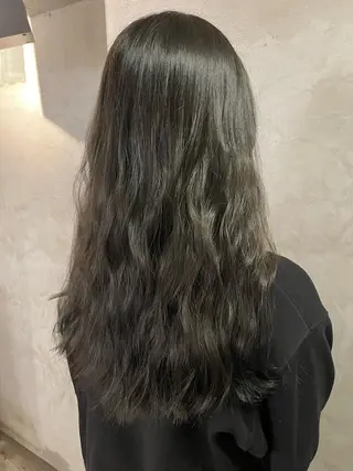 ロング カラー FUJINO RYOのヘアスタイル