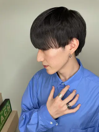 ショート メンズ 佐藤 魁人のヘアスタイル