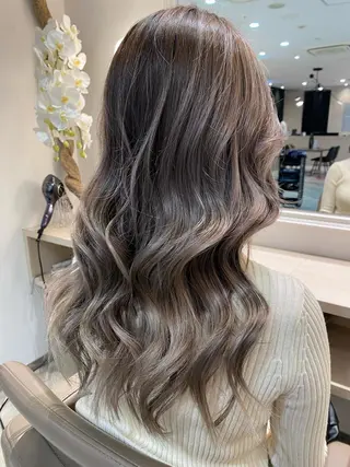 セミロング カラー 🇺🇸海外デザイン iCON TOKYOのヘアスタイル