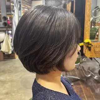 ショート ボブ/ショート /🦋服部ルミナ🦋のヘアスタイル