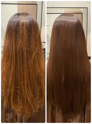 ロング カラー 中谷 明日香のヘアスタイル