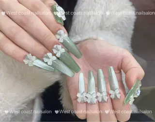 ネイル west coast スカルプ専門店のネイルデザイン