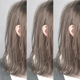 セミロング カラー パーマ ヘアアレンジ tocca所属・毎月通える価格♪ 杉本真基のヘアスタイル