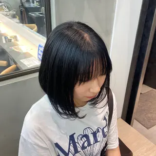 カラー Lond　Chloe所属・りな🌱ショート ☀️レイヤーのヘアスタイル