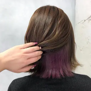 ミディアム MOE🐈‍⬛🎀 エクステ/ワンホンのヘアスタイル