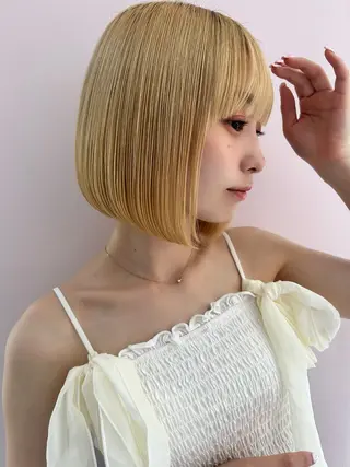 ショート カラー Euphoria 店長　石橋のヘアスタイル