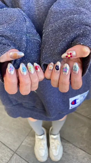 ネイル 🧸プルエクステ❤︎ ネイルKAO🧸のヘアスタイル