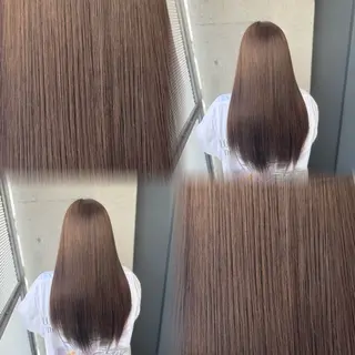 ロング カラー 髙橋 李里亜のヘアスタイル