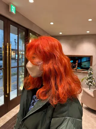 セミロング カラー 韓国ボブ🇰🇷/ Nodoka🧸🩵のヘアスタイル