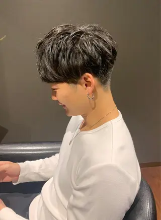 メンズ 深沢 秀のヘアスタイル