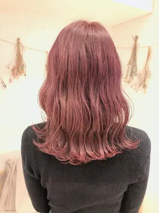 ミディアム カラー はだゆうき @hadadan08のヘアスタイル