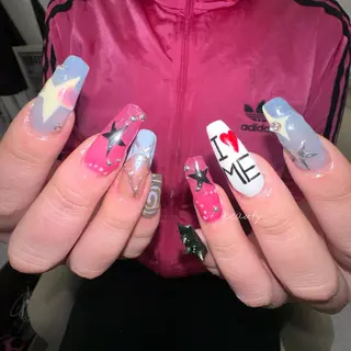 ネイル if Hair＆Nail Salon所属・IKA /海外ネイル /個性派/ワンホンのネイルデザイン