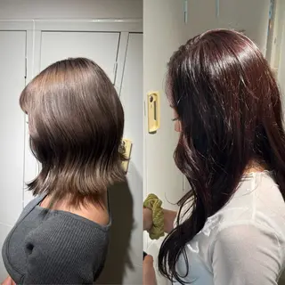ヘアアレンジ Pap's de coiffeur 甲南山手店所属・山根 里緒のヘアスタイル