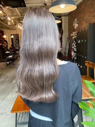 セミロング the BRIDGE 加藤みのりのヘアスタイル