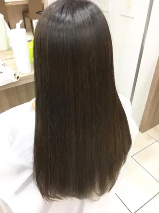 ロング カラー パーマ 小島 仁美のヘアスタイル