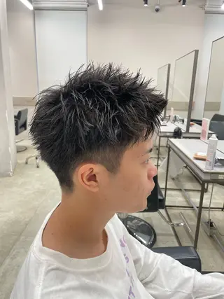 ショート メンズ メンズ特化🔥 パーマ 金子直斗のヘアスタイル