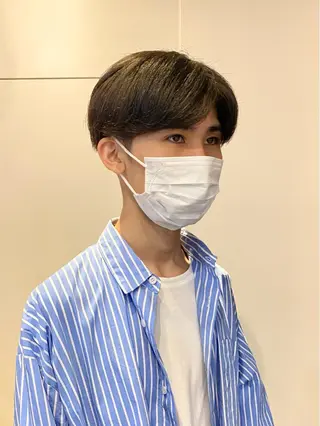 ショート メンズ JINKIメンズ特化 メンズカットパーマのヘアスタイル