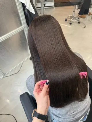 ロング MAHO/透明感カラ ー/髪質改善🍒のヘアスタイル